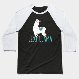 Lexi Hensler Lexi Llama Baseball T-Shirt